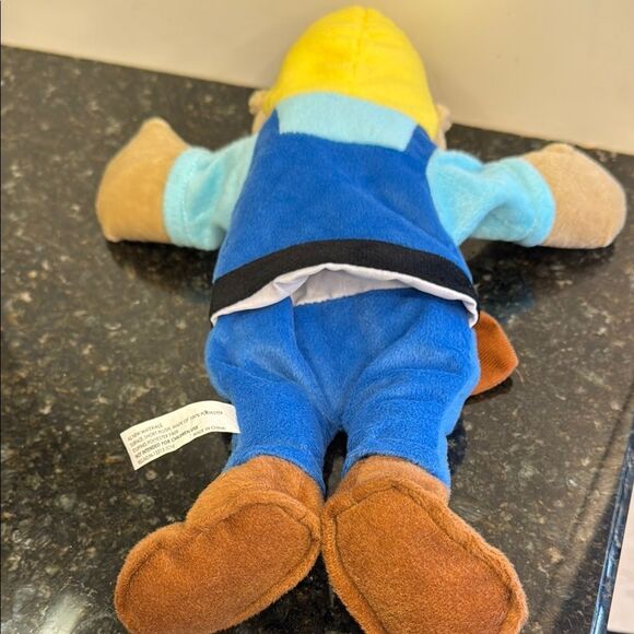 Carson-Dellosa Construction Worker/ Builder Puppet- Blue & Brown . Size 11” - Picture 7 of 10